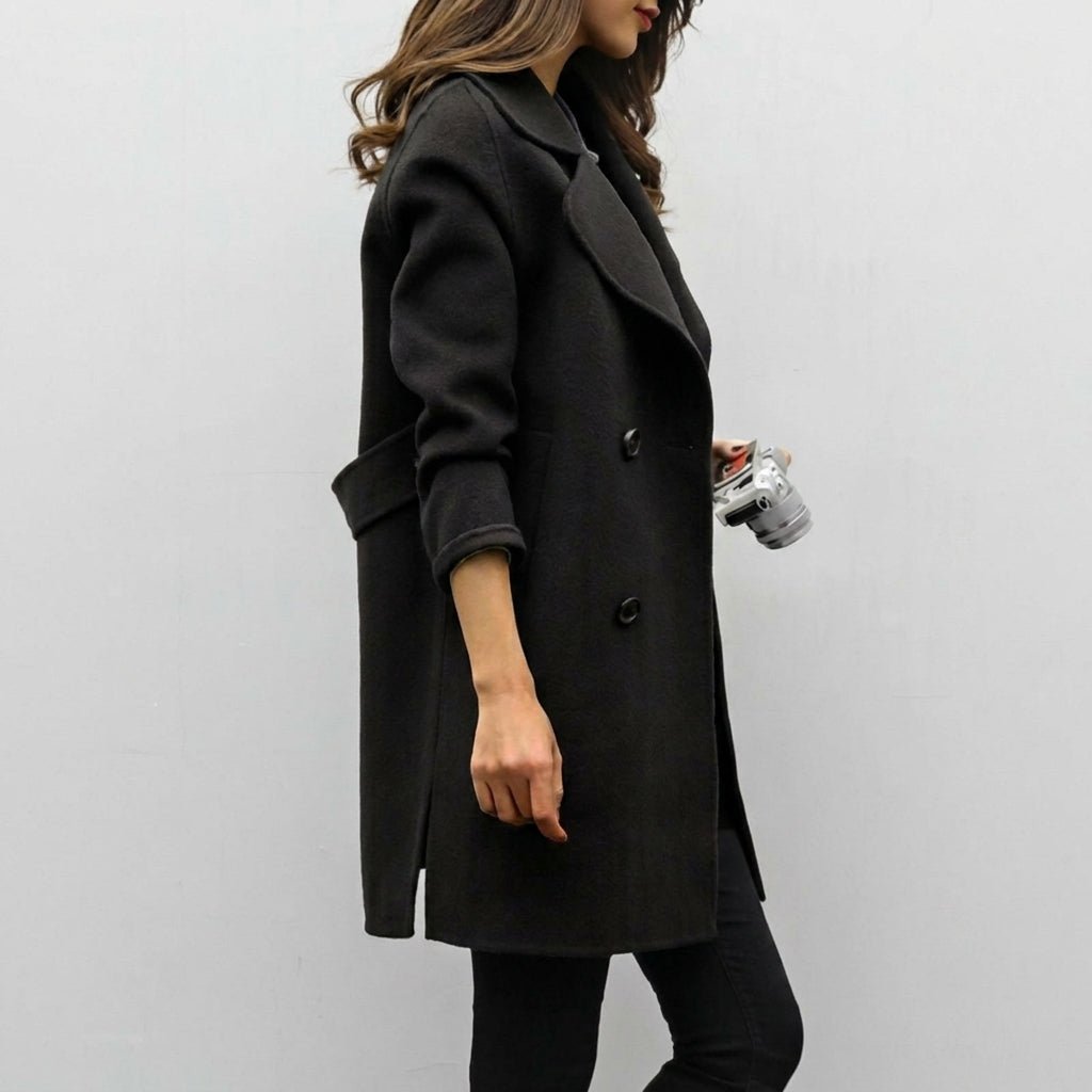 Tailored Double Breasted Trench Coat