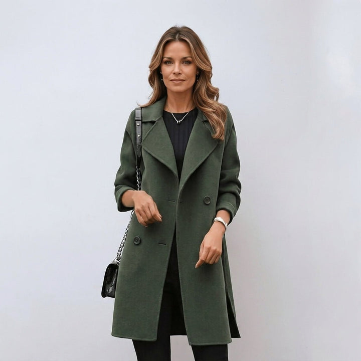 Tailored Double Breasted Trench Coat